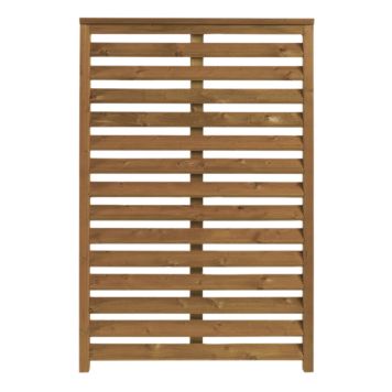 Nordic Fence læhegn Nova teak 80x120 cm