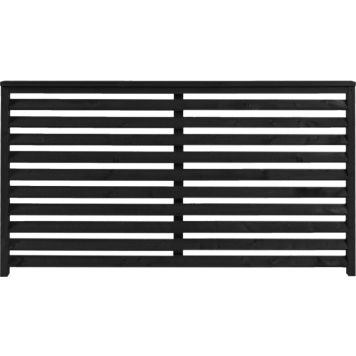 Nordic Fence læhegn Nova sort 160x90 cm