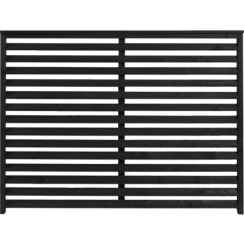 Nordic Fence læhegn Nova sort 160x120 cm