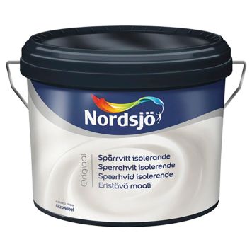 Nordsjö Original Spærhvid isolerende grund- og færdigmaling 2,5 L