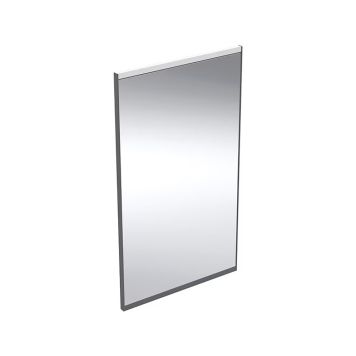 Geberit spejl med LED Option Plus sort 70x40 cm