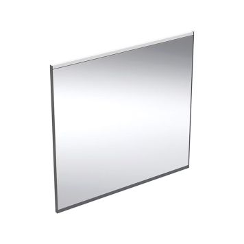Geberit spejl med LED Option Plus sort 75x70 cm