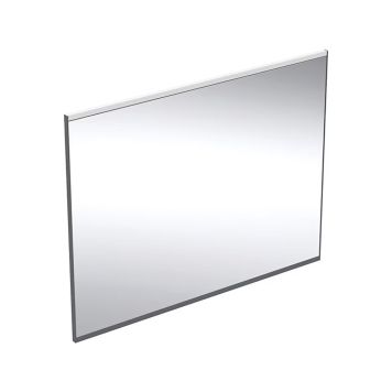 Geberit spejl med LED Option Plus sort 90x70 cm