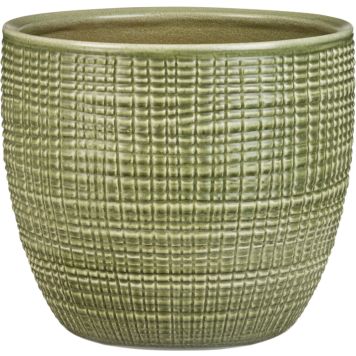 Corteza krukke Ø14 cm grøn