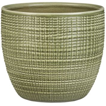 Corteza krukke Ø19 cm grøn
