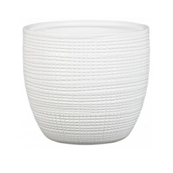Corteza krukke Ø22 cm hvid