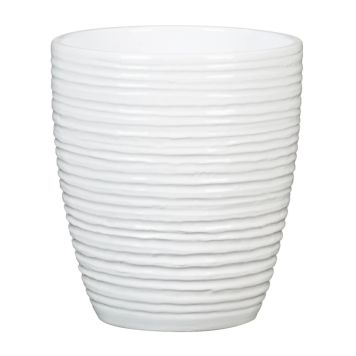 Linara krukke Ø12 cm hvid