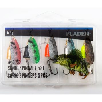 Fladen Fishing Sonic spinners 8g 5stk