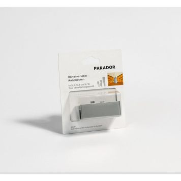 Parador udvendige hjørner universel Type 2 til fodlister alu 2 stk.