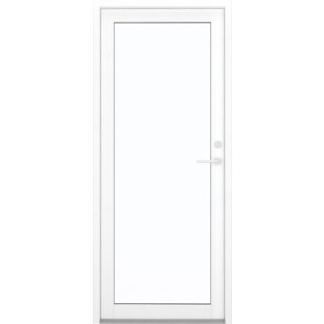 KLAR facadedør højre udadgående hvid 950x2120 mm