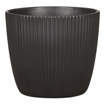 Aura krukke Ø14 cm antracit