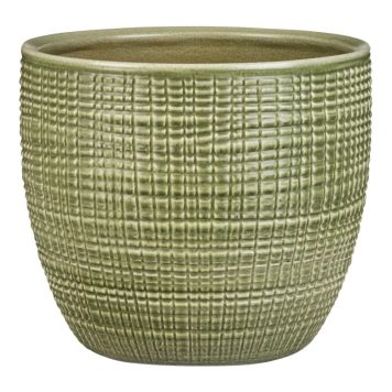 Corteza krukke Ø12 cm grøn