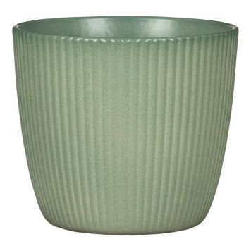Aura krukke Ø16 cm grøn
