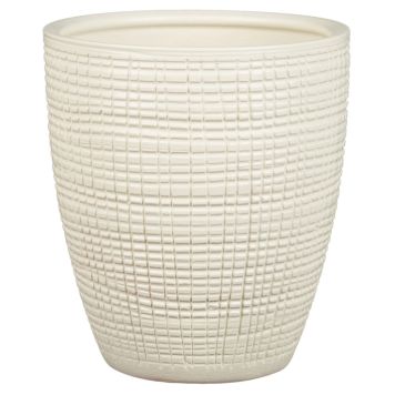 Corteza krukke Ø13 cm creme