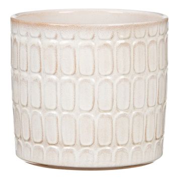 Lagom krukke Ø12 cm hvid