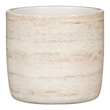 Solido krukke Ø15 cm creme hvid