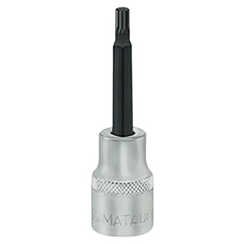 Matador bittop XZN 12,5(1/2) M6x100 mm krom