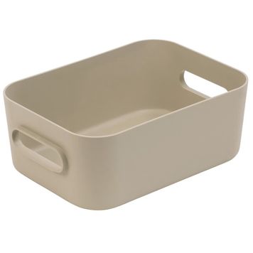 SmartStore opbevaringskurv Comfort S beige 1,5 L