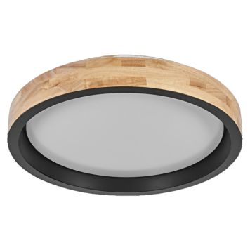 Osram loftlampe Orbis Mariano træ sort LED Ø41 cm