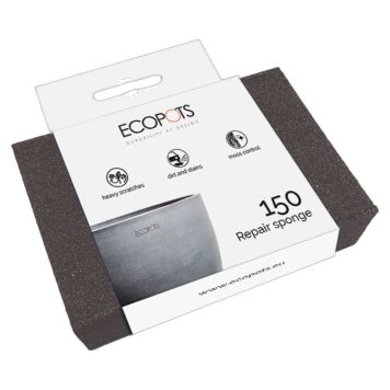 EcoPots reparationssvamp til krukker plast sort
