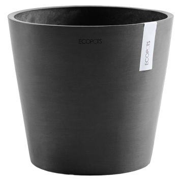 Ecopots krukke Amsterdam Ø50 cm mørkegrå