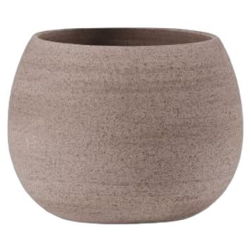 Tera krukke Erasmo Ø28 cm grå