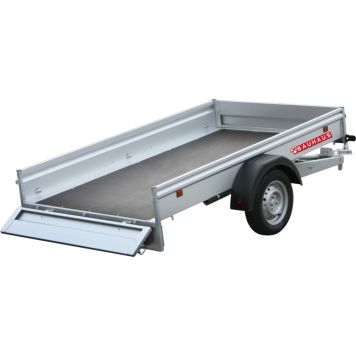 Trailer BH 715 Single Tip 255x145x27 cm 750 kg