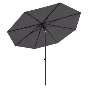 Baser parasol Original Push antracit 300 cm