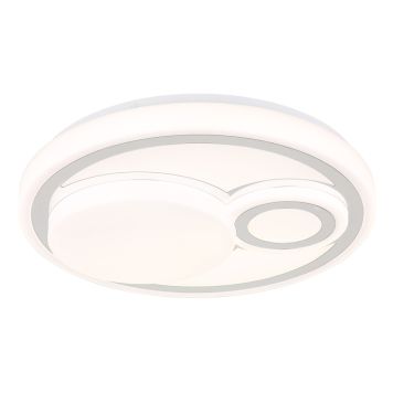 Globo loftlampe Ruiz hvid Ø38 LED