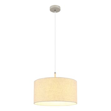 Globo pendellampe Deleon E27 420X220MM sand mat