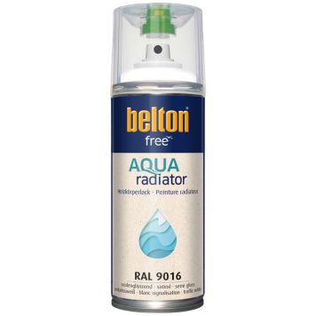 Belton radiatorlak vandbaseret RAL9016 400 ml