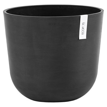 Ecopots krukke Oslo Ø45 cm mørkegrå