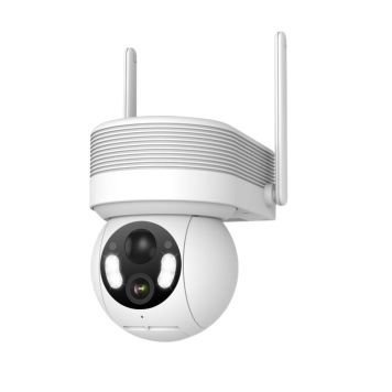 Fesh Smart kamera udendørs roterbart WiFi inkl. 32 GB SD-kort hvid