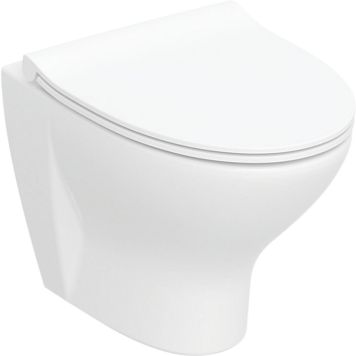 Ifö væghængt toilet m/sæde Spira Style Rimfree