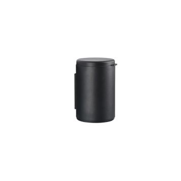 Zone væghængt pedalspand Rim 3,3 l sort