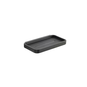 Zone brusehylde Rim sort 22x11 cm