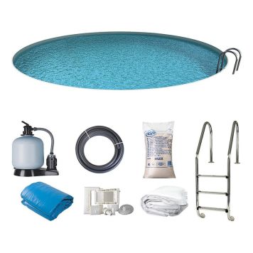 Swim & Fun pool med filtersystem & stige 350x120 cm