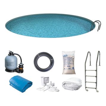Swim & Fun pool med filtersystem & stige 420x150 cm