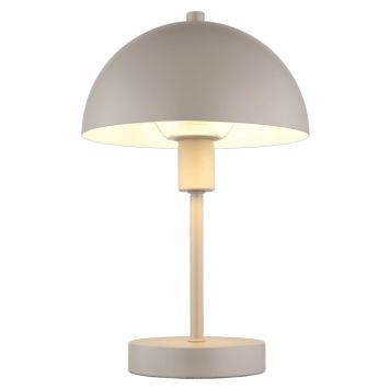 Globo bordlampe Atoma sand E14 H31 cm