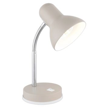 Globo bordlampe Basic sand E27 H35 cm