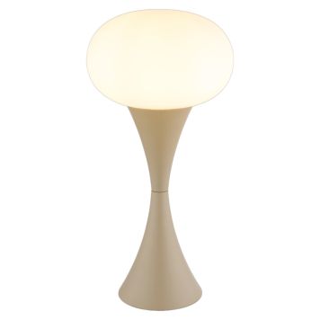 Globo bordlampe Lula sand E14 H37 cm