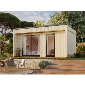 Palmako anneks Johanna ubehandlet 13,6 m²