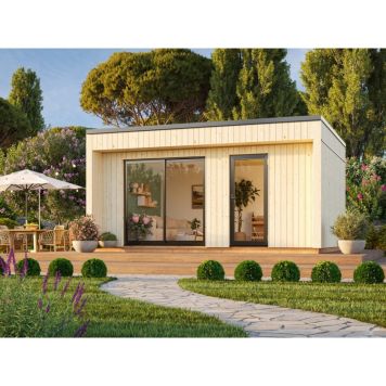 Palmako anneks Johanna ubehandlet 19,4 m²