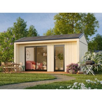 Palmako anneks Rebekka ubehandlet 13,6 m²