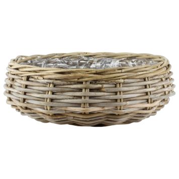 Kurv rattan natur rund Ø42 cm