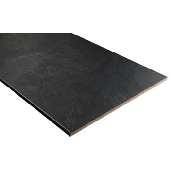 Wallmann bordplade Pro black slate 4180x920x28 mm