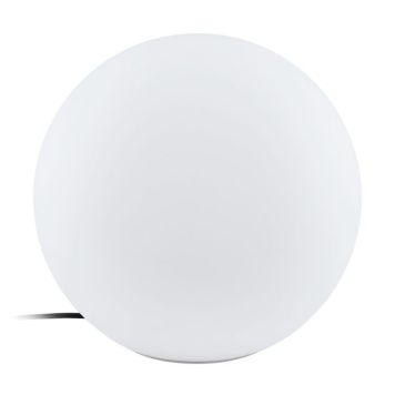 Eglo udendørs kuglelampe hvid E27 Ø39 cm