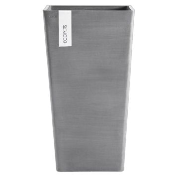Ecopots krukke Rotterdam grå H56 cm