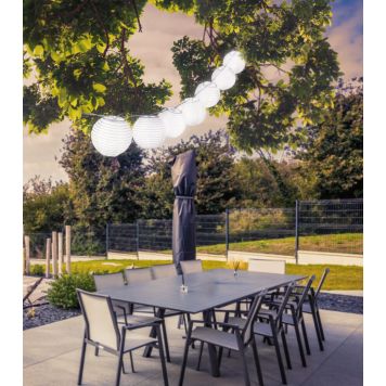 Globo solcelle lyskæde Xarti LED 300 cm