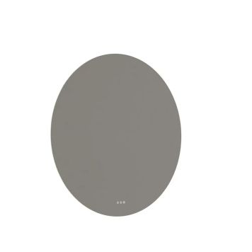 Scanbad spejl med LED Corona Ø105 cm